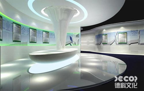罗氏药业展厅设计 医药展览馆设计案例 德科文化
